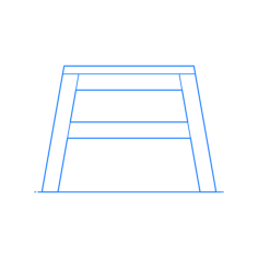 Furniture Stools Dania Stool Silhouette Cutting Svg Files, Free Vectors File